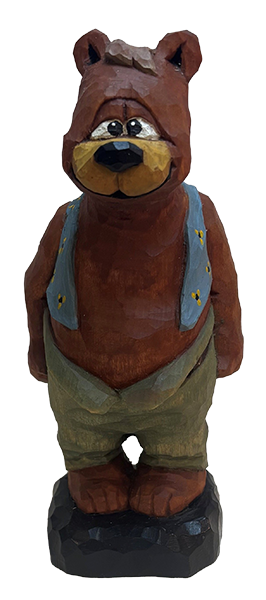 Buckley carving roughout by Dale Green