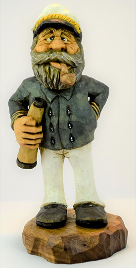 Cap carving rough out by Dale Green