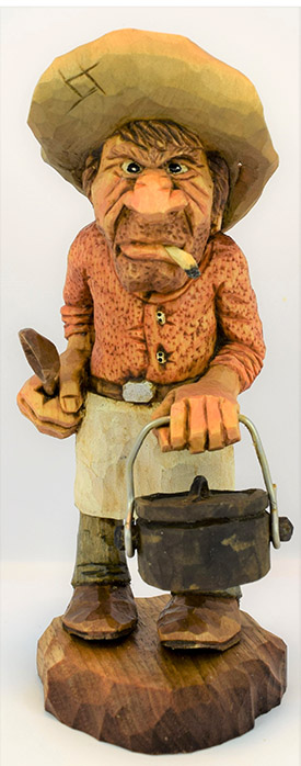 Cookie carving rough out by Dale Green