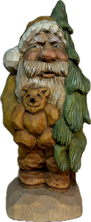 Honey Thief carving rough out by Dale Green