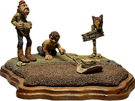 Quicksand carving by Dale Green
