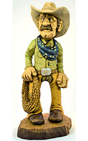 Roper by Dale Green Wood Carving