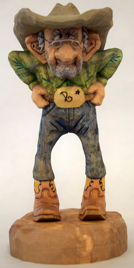 Whistler carving rough out by Dale Green